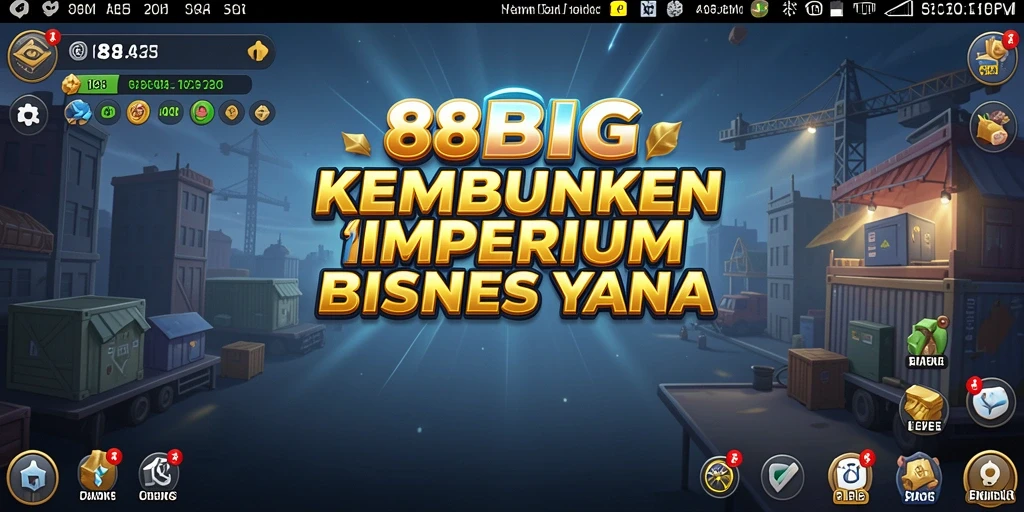 Tangkapan layar <strong>88BIG</strong> menampilkan gameplay seru dalam membangun bisnis Tycoon.