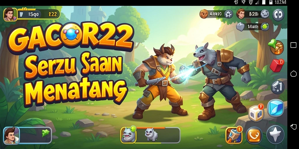 Tampilan gameplay seru di GACOR22 dengan beragam tantangan Puzzle.