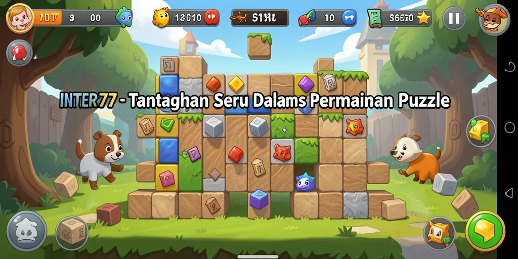 Tampilan gameplay INTER77 yang seru dan menarik dalam kategori Puzzle.