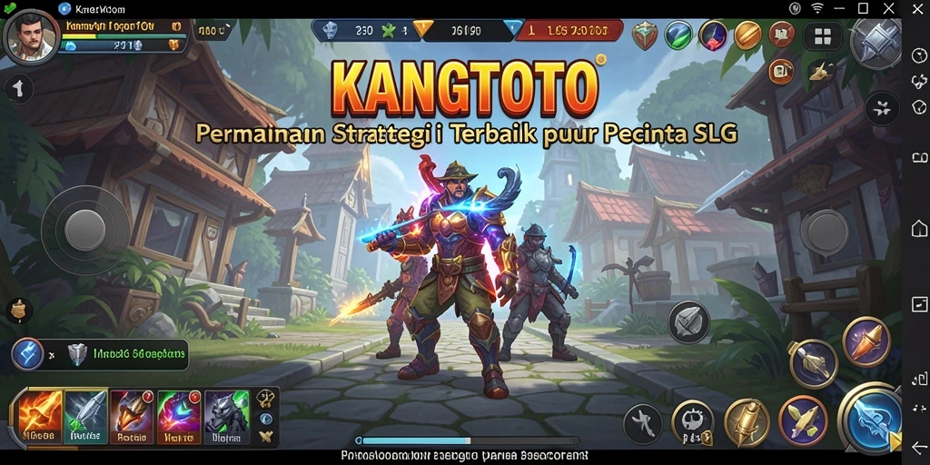 Tampilan menarik dari gameplay strategis di KANGTOTO.