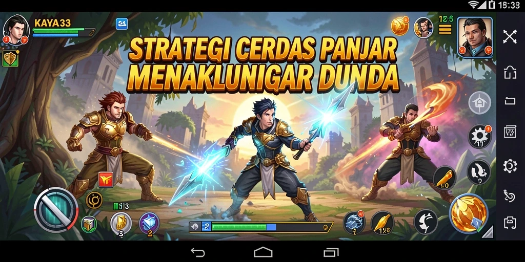 Screenshot dari gameplay KAYA33 dengan strategi mendebarkan.