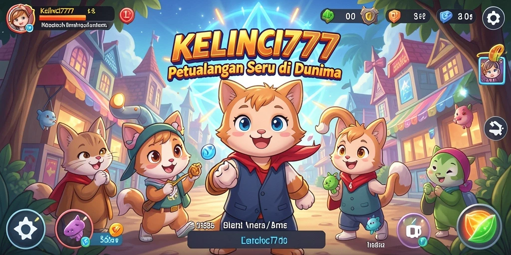 Gameplay KELINCI777 yang menampilkan karakter anime ikonik.