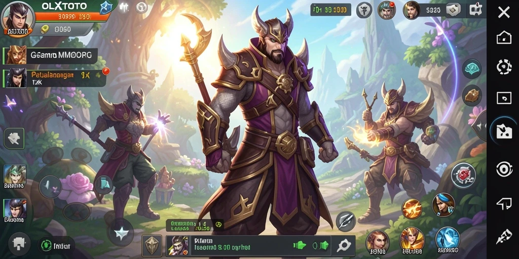 Gameplay seru OLXTOTO dengan karakter dan pertarungan yang dinamis.