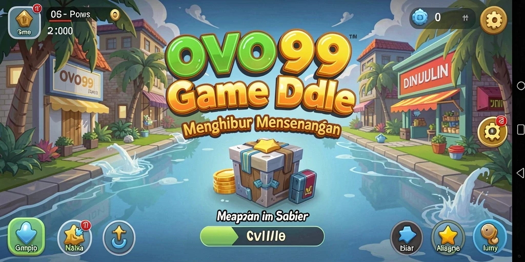 Tampilan gameplay OVO99 yang menarik dengan elemen Idle yang seru.