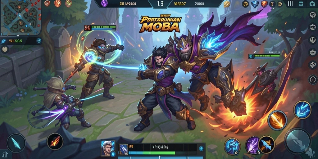 Tampilan gameplay <strong>WG87</strong> yang menarik dan dinamis.